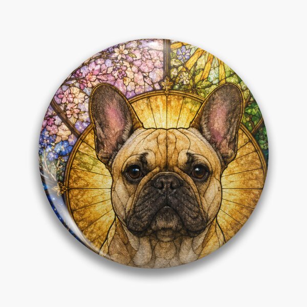 Item preview, The Four Seasons French Bulldog – Small glass guardian designed and sold by Pixel Otaku Gallery.