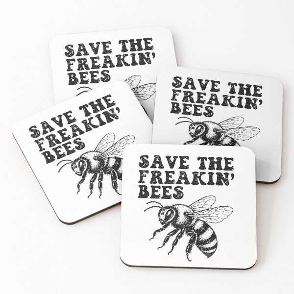 Item preview, Save the Freakin' Bees - Climate Change designed and sold by gunaone-design.