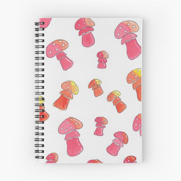 Item preview, Hand Drawn Colorful Mushrooms designed and sold by MyCuriousMagpie.
