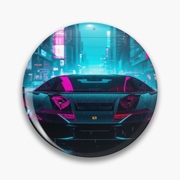 Item preview, Cyberpunk JDM - Neon Futuristic Anime Style by JMavila Art designed and sold by JMAVILA ART.