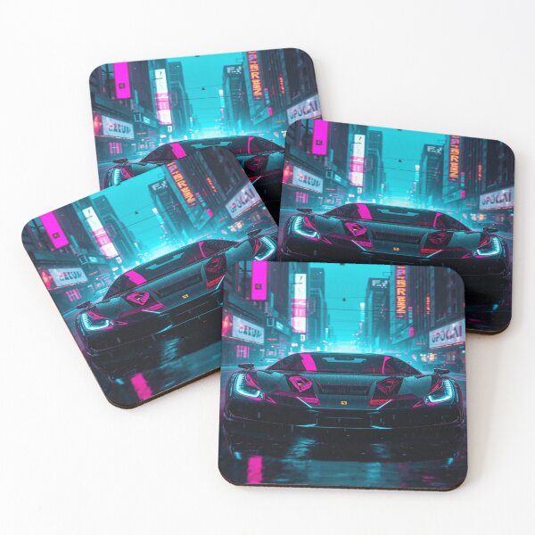 Item preview, Cyberpunk JDM - Neon Futuristic Anime Style by JMavila Art designed and sold by JMAVILA ART.