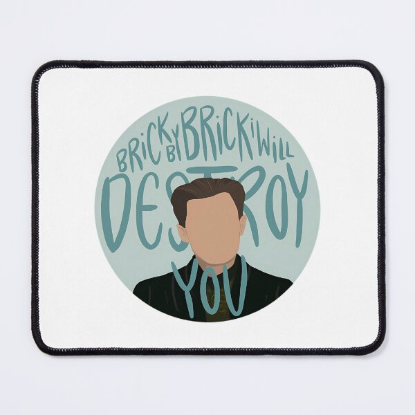 Item preview, Kaz Brekker Brick By Brick I Will Destroy You (Six Of Crows) designed and sold by ArtPowerGraphic.