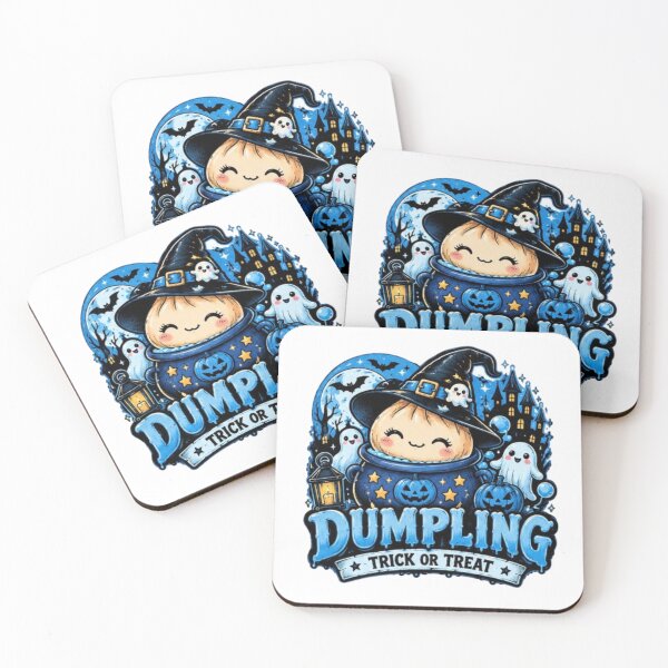 Item preview, Halloween blue dumpling  designed and sold by JonysCreativeDesigns.