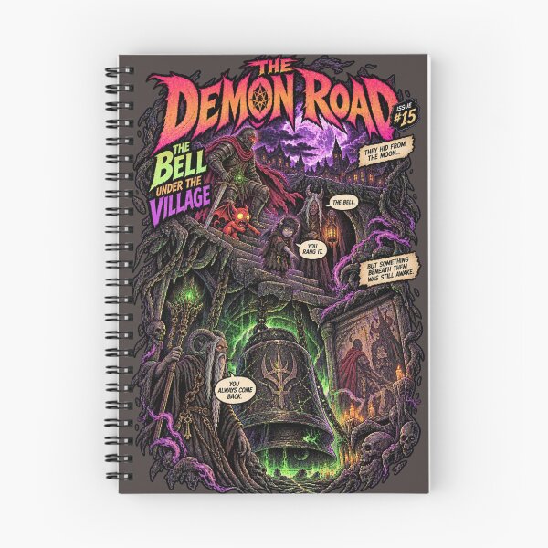 Item preview, THE DEMON ROAD — ISSUE #15: THE BELL UNDER THE VILLAGE designed and sold by KrungiT Design .
