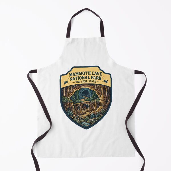Item preview, Mammoth Cave National Park Kentucky Cave State Vintage Patch designed and sold by LittleArij.