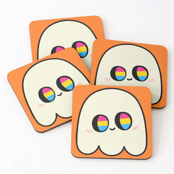 Item preview, Kawaii Pan Ghost – LGBTQ Halloween Pride designed and sold by Cannaxes Studio.