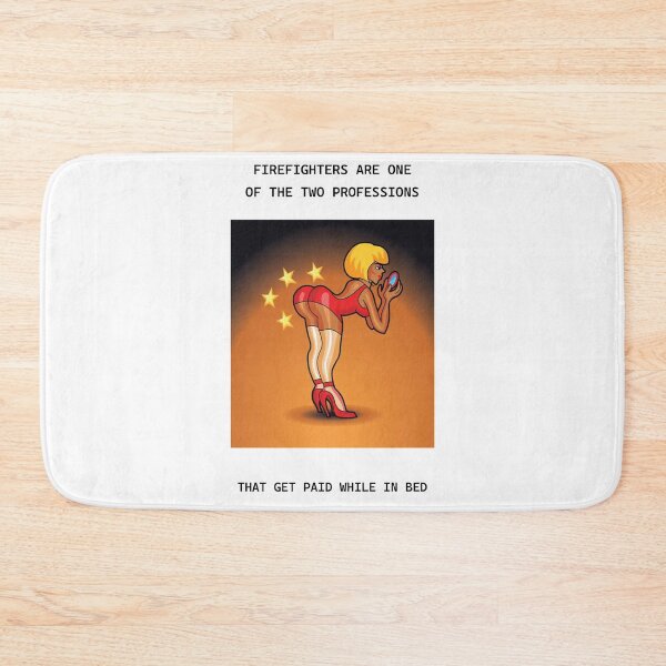 Item preview, Firefighters Get Paid In Bed designed and sold by Atlantapig.