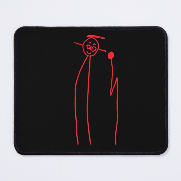 Item preview, Minimal Line Art Graphic T-Shirt In Red designed and sold by LittleHandsBigWorld.