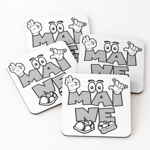 Item preview, MAINE Vintage Cartoon Retro Comic designed and sold by NFTWords.
