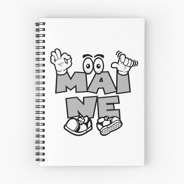 Item preview, MAINE Vintage Cartoon Retro Comic designed and sold by NFTWords.