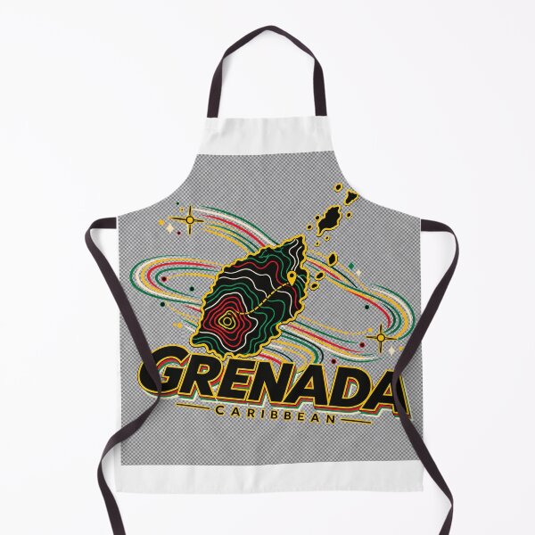 Item preview, Grenada Dynamic Topographic Map designed and sold by ZooMER1.