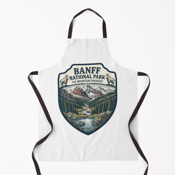 Item preview, Banff National Park Canadian Rockies Mountain Paradise Vintage designed and sold by LittleArij.