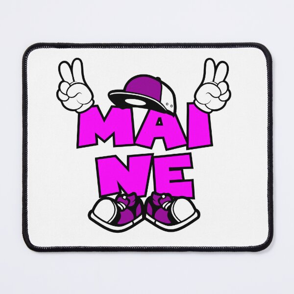 Item preview, MAINE Graffiti Retro Lettering designed and sold by NFTWords.