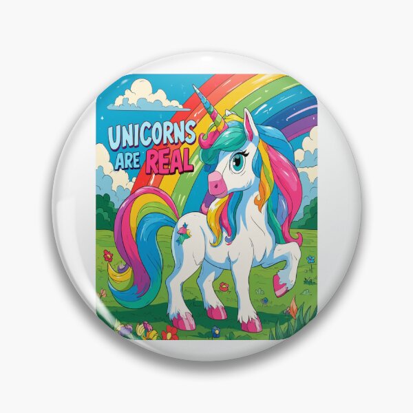 Item preview, Unicorns Are Real! Magical Rainbow Unicorn Kids Design designed and sold by Ignorant-Artist.
