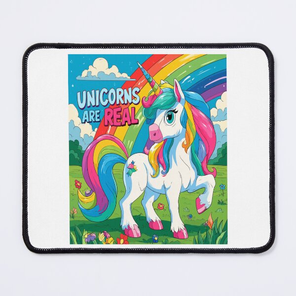 Item preview, Unicorns Are Real! Magical Rainbow Unicorn Kids Design designed and sold by Ignorant-Artist.