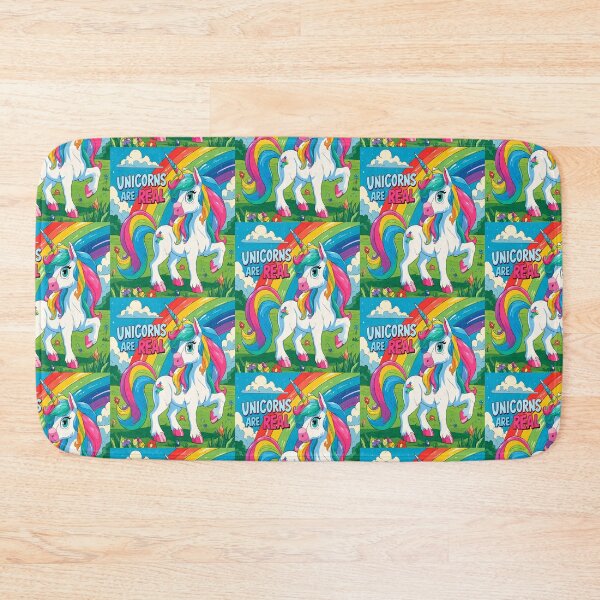 Item preview, Unicorns Are Real! Magical Rainbow Unicorn Kids Design designed and sold by Ignorant-Artist.