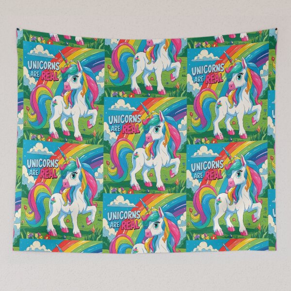 Item preview, Unicorns Are Real! Magical Rainbow Unicorn Kids Design designed and sold by Ignorant-Artist.