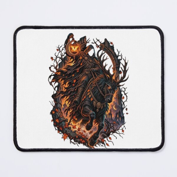Item preview, Phantom Horseman – Gothic Halloween Night designed and sold by TATOXIDE.