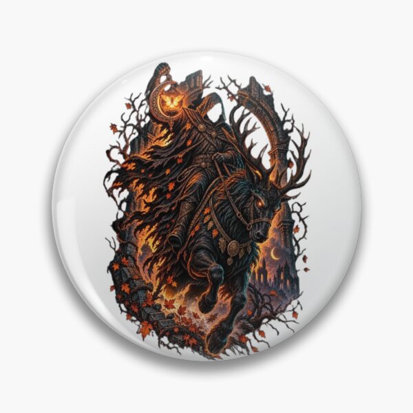 Item preview, Phantom Horseman – Gothic Halloween Night designed and sold by TATOXIDE.