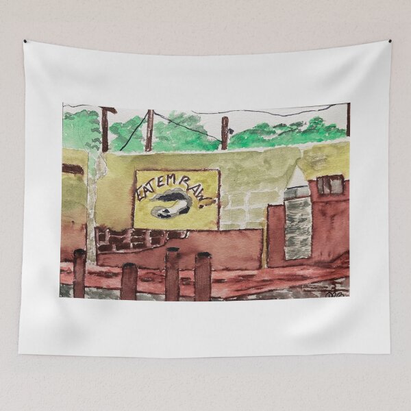 Item preview, Oyster Shack Urban Sketch designed and sold by BirdandaBrush.