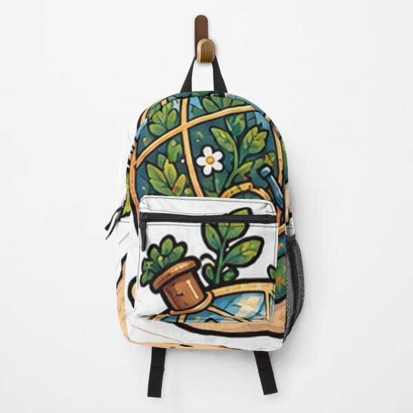 Item preview, Whimsical Garden Snail – Cozy Greenhouse Sticker designed and sold by denybz.