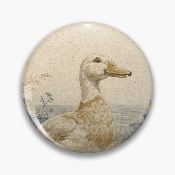 Item preview, Duck Whimsical Farm Fauna Art Print designed and sold by Carnival Posters.
