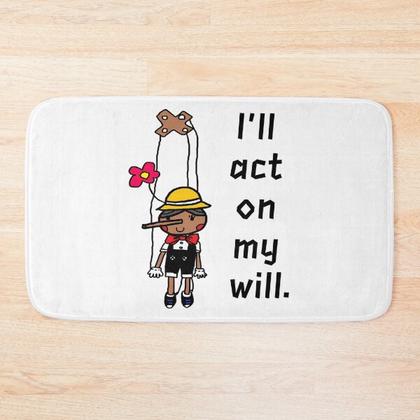 Item preview, I'Ll Act On My Will designed and sold by FAUNALS.