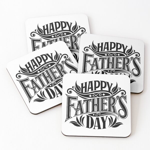 Item preview, Happy Father's Day - Vintage Ornamental  designed and sold by Elite Wall Art.