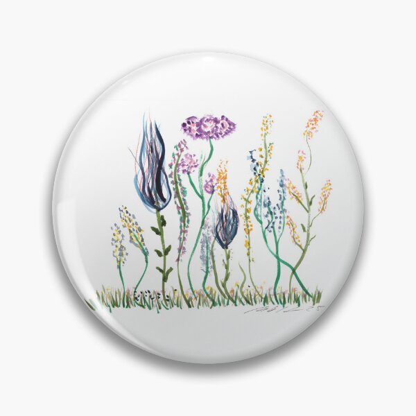 Artikelvorschau, Wiese, Blumen, Aquarell entworfen und verkauft von Anke‘s Bazaar.