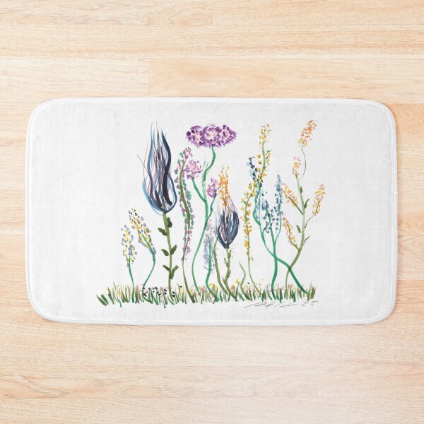 Artikelvorschau, Wiese, Blumen, Aquarell entworfen und verkauft von Anke‘s Bazaar.