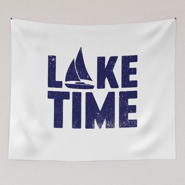 Item preview, Lake Time - Camping & Fishing Holiday designed and sold by gunaone-design.
