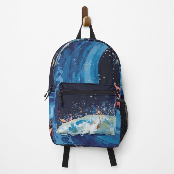 Item preview, Cosmic Ocean Music Art – Mystical Wave with Floating Musical Notes. designed and sold by fbtrisha.