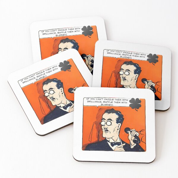 Item preview, If You Can'T Dazzle Them With Brilliance Baffle Them With Blarney - Office Humor designed and sold by ShopCrispCos.