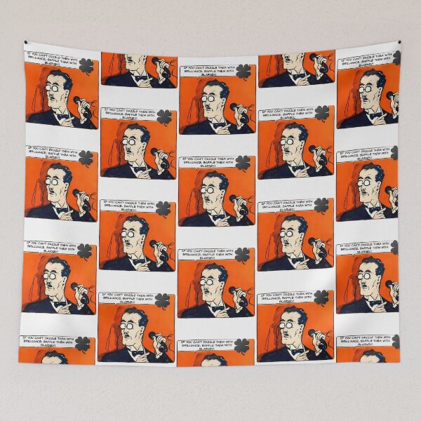 Item preview, If You Can'T Dazzle Them With Brilliance Baffle Them With Blarney - Office Humor designed and sold by ShopCrispCos.