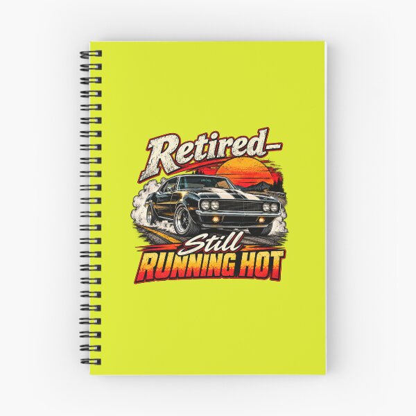 Item preview, Retired Still Running Hot Muscle Car T-Shirt designed and sold by TZehrfeldPhotos.