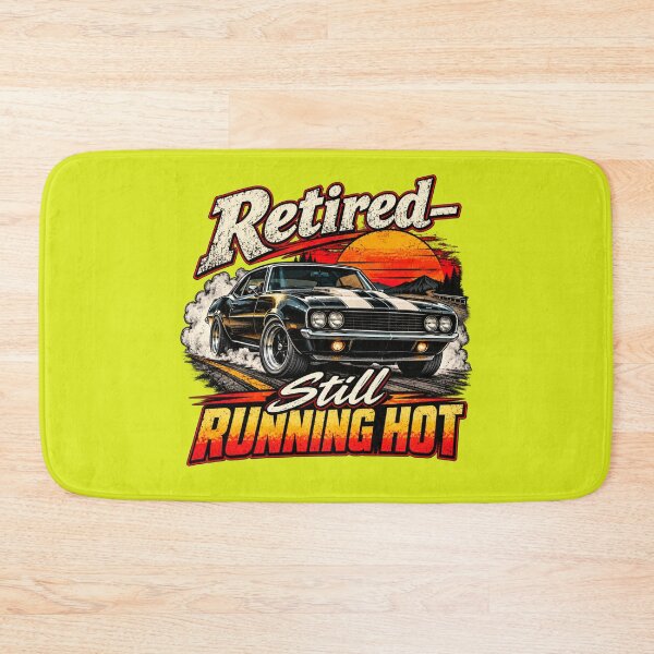 Item preview, Retired Still Running Hot Muscle Car T-Shirt designed and sold by TZehrfeldPhotos.