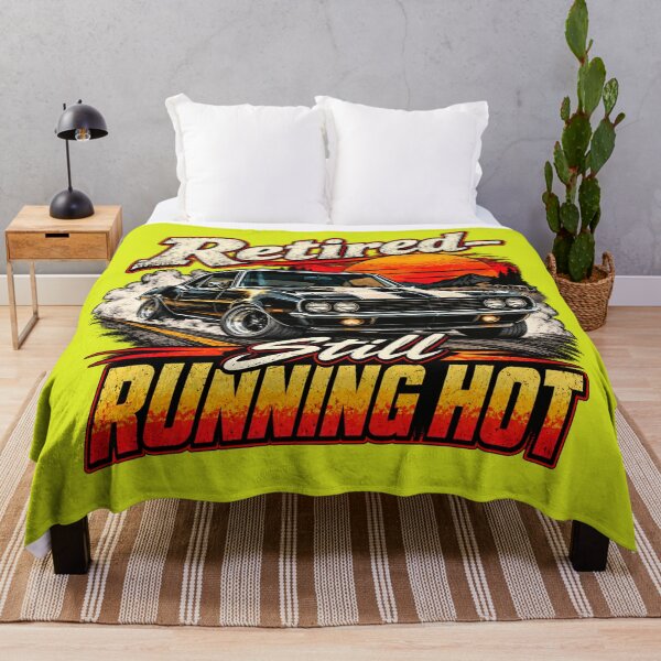 Item preview, Retired Still Running Hot Muscle Car T-Shirt designed and sold by TZehrfeldPhotos.