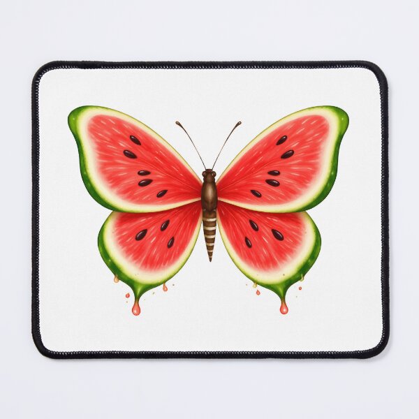Item preview, Watermelon butterfly – Fruity summer butterfly designed and sold by Kisho.