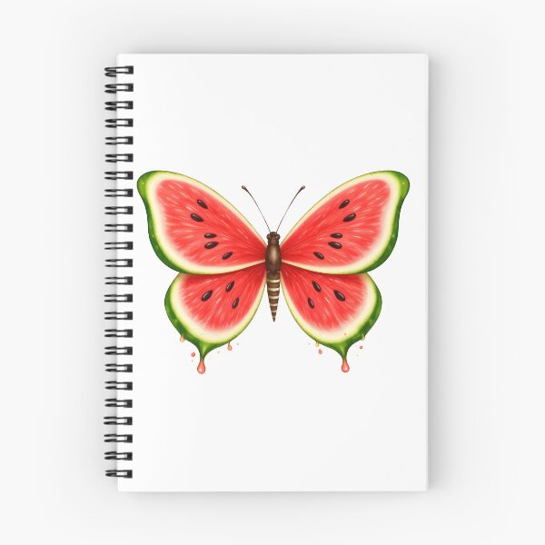 Item preview, Watermelon butterfly – Fruity summer butterfly designed and sold by Kisho.
