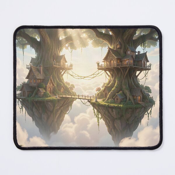 Item preview, Elven Homes Above the Clouds designed and sold by Fanta-sticky.