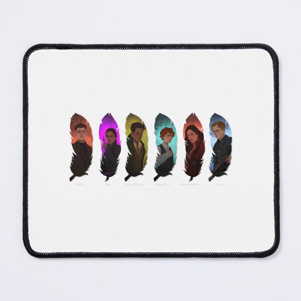 Item preview, The Six Of Crows - Six Dangerous Outcasts designed and sold by ArtPowerGraphic.