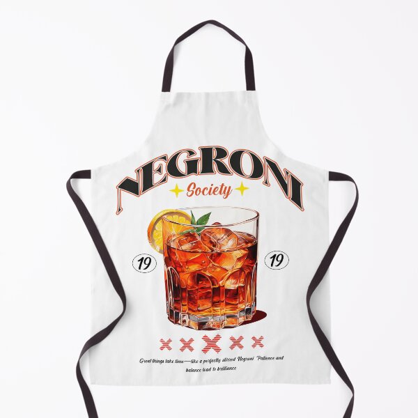 Item preview, Negroni Society Classic Cocktail Design designed and sold by StudioDWS.
