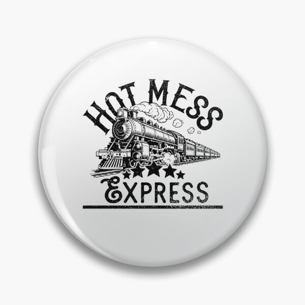 Item preview, Hot Mess Express Train Funny Mom Life designed and sold by gunaone-design.