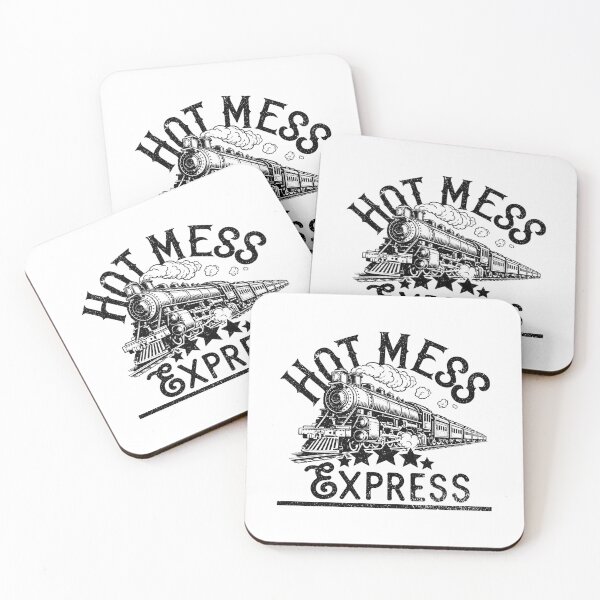 Item preview, Hot Mess Express Train Funny Mom Life designed and sold by gunaone-design.