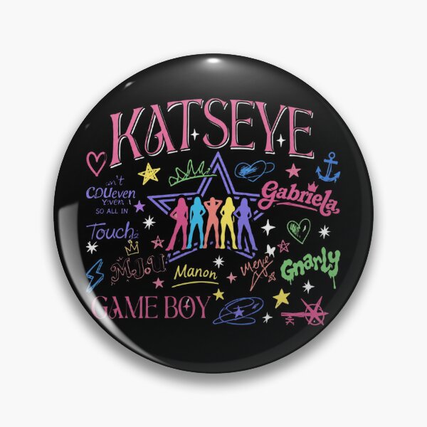 Item preview, Katseye Beautiful Chaos Gnarly Gabriela Retro designed and sold by AubreeWu.