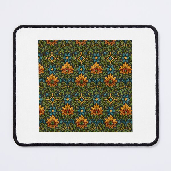 Item preview, Intricate Carved Floral Pattern In Rich Wood Tones. designed and sold by FAUNALS.