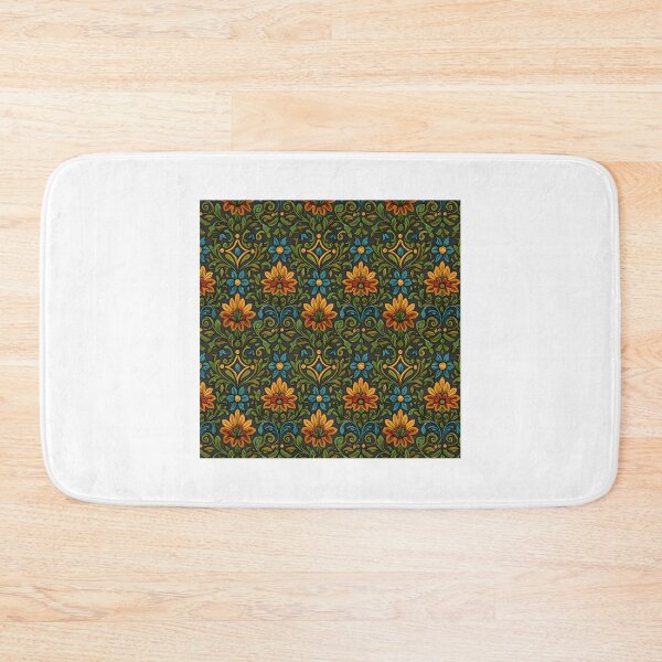 Item preview, Intricate Carved Floral Pattern In Rich Wood Tones. designed and sold by FAUNALS.