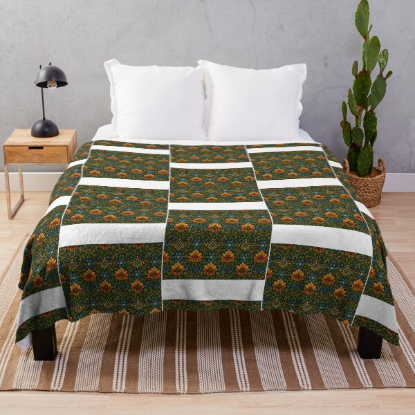 Item preview, Intricate Carved Floral Pattern In Rich Wood Tones. designed and sold by FAUNALS.