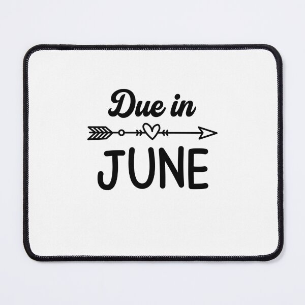 Item preview, Due in June Maternity Funny Pregnancy Announcement designed and sold by gunaone-design.