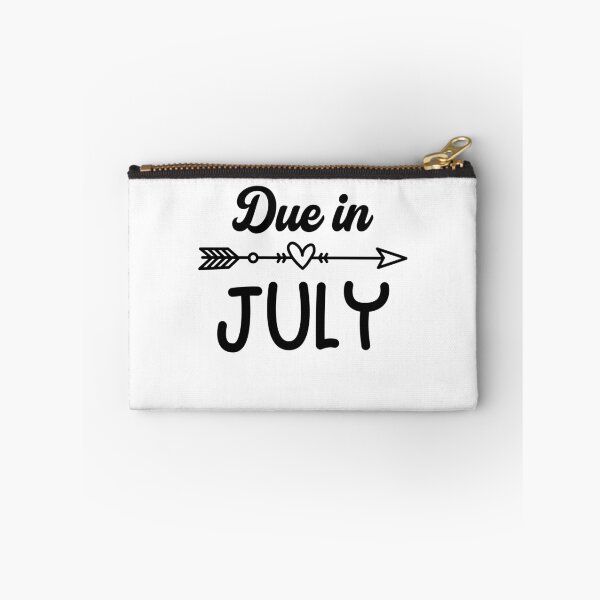 Item preview, Due in July Maternity Funny Pregnancy Announcement Gift  designed and sold by gunaone-design.